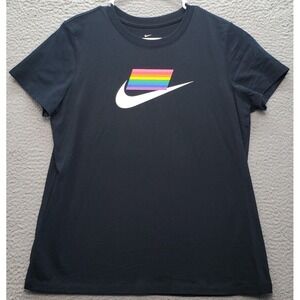 National Women's Soccer League Wright 14 Nike T Shirt Women Large Black Pullover